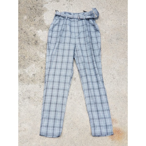 Cotton Candy LA Plaid Pants - Picture 1 of 3
